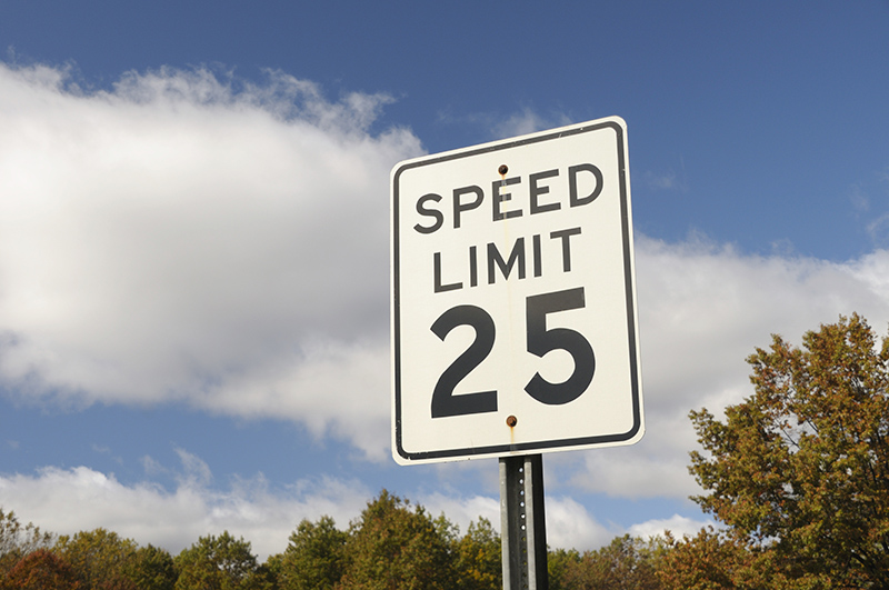 Speed Limit - 25MPH