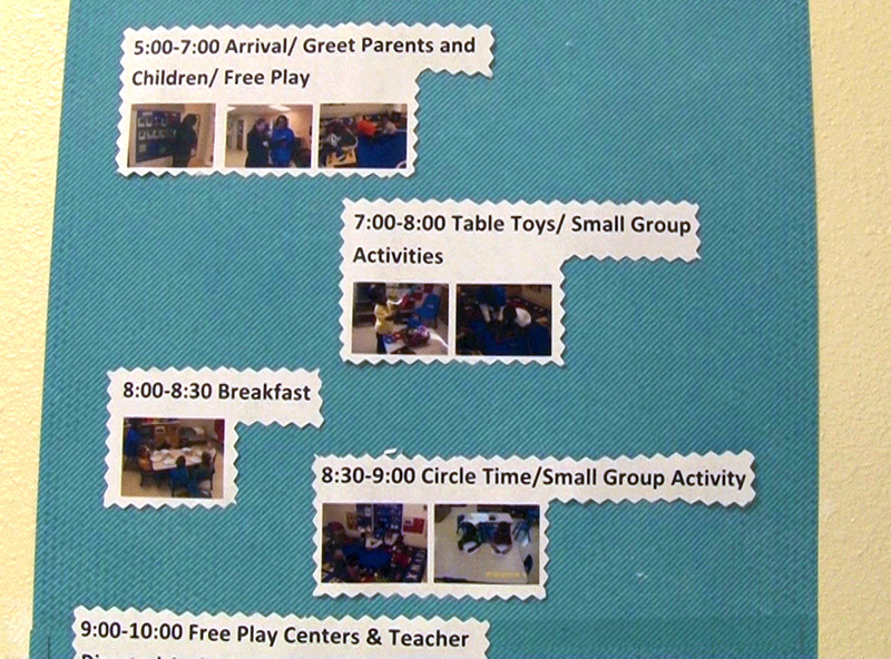 Toddler/Preschool Daily Schedule.