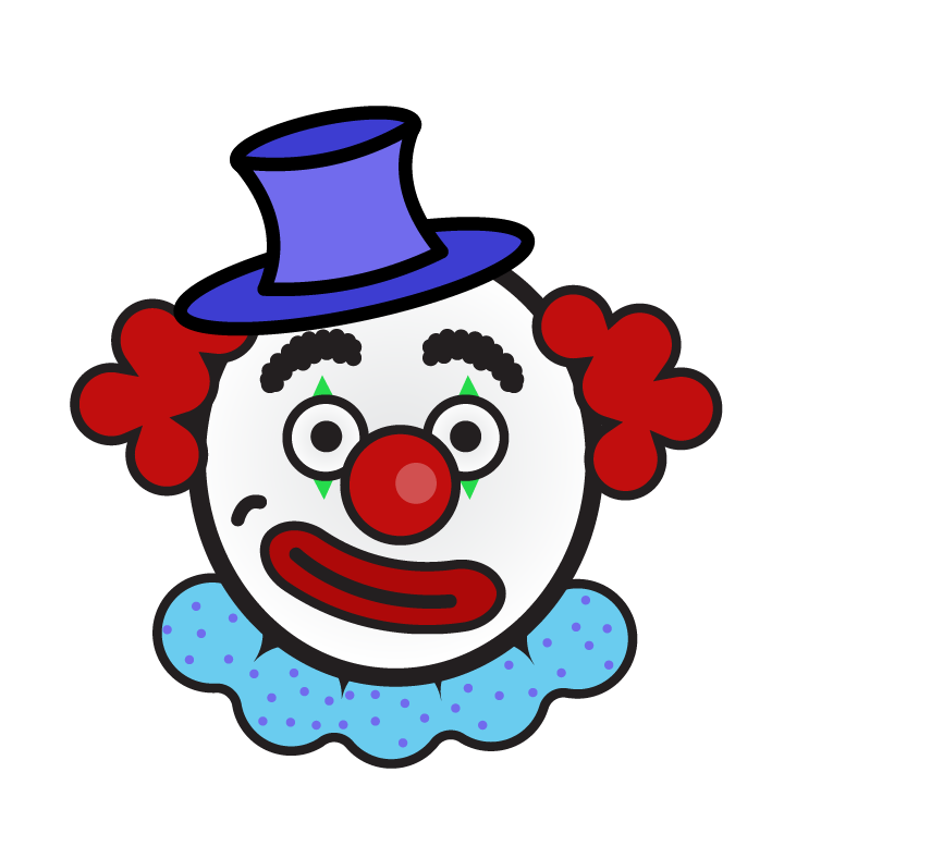 a clown illustration